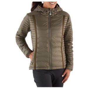 Kuhl Spyfire insulated jacket, XS, olive green, no hood